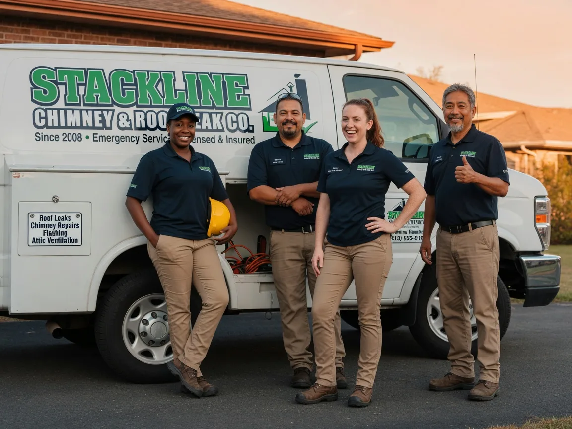 Chimney flashing repair company in Opelika, AL